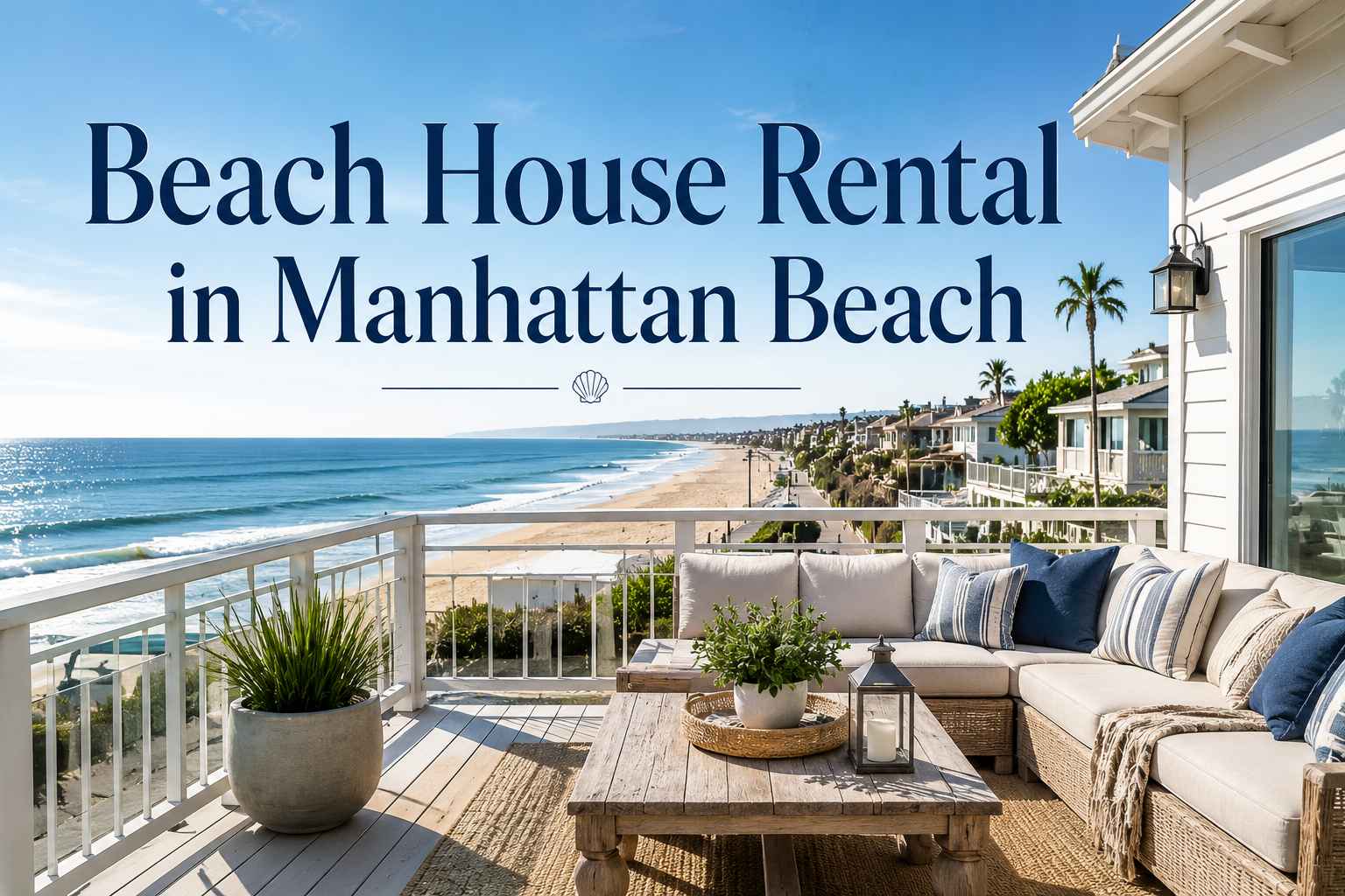 Beach House Rental in Manhattan Beach | Oceanfront Escape